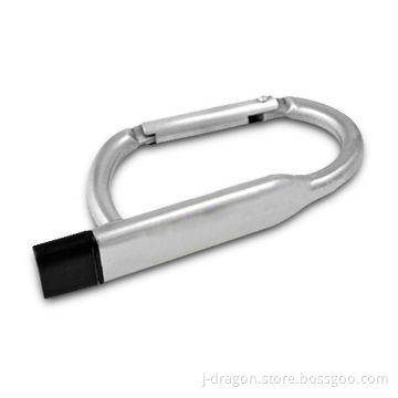 USB Flash Disk in Carabiner Watch Design with CE/FCC/RoHS-certified